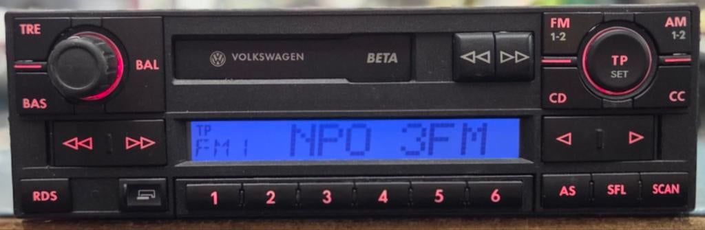 Volkswagen Beta radio, Auto diversen, Autoradio's, Ophalen of Verzenden