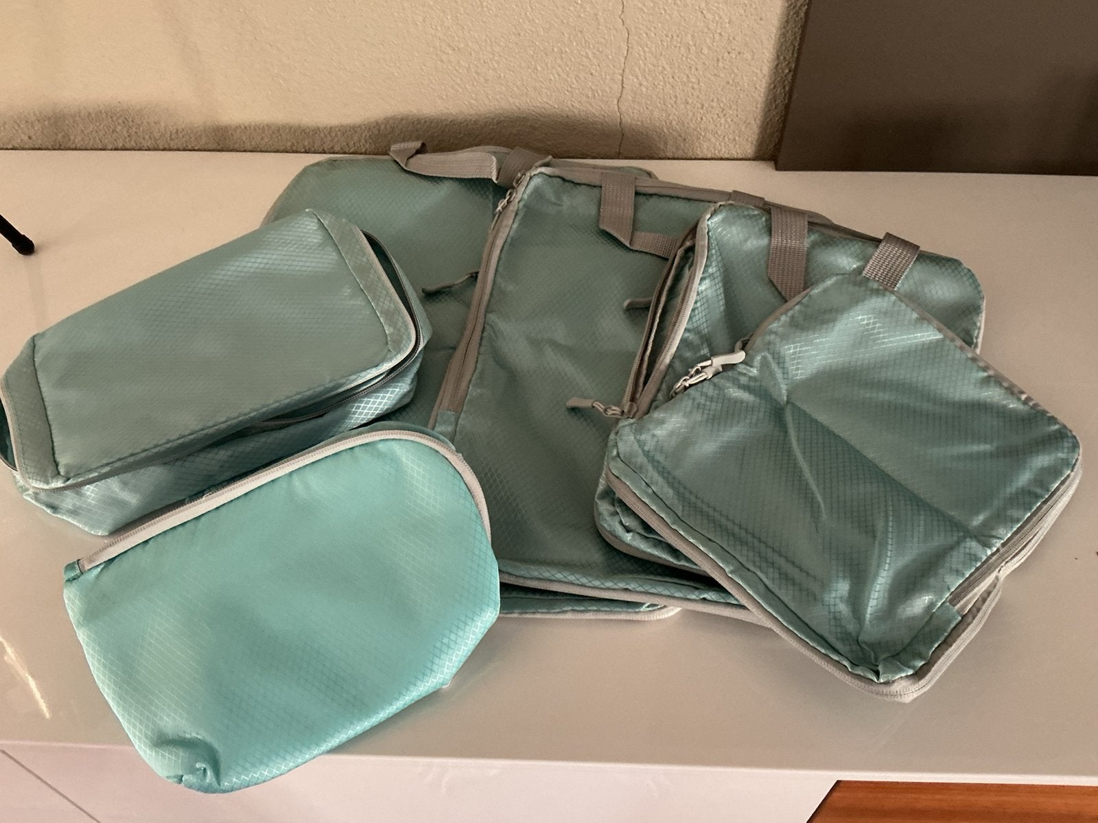 Koffer organisers - packing cubes - complete set van 6 items, Ophalen of Verzenden, Nieuw, 30 cm of meer