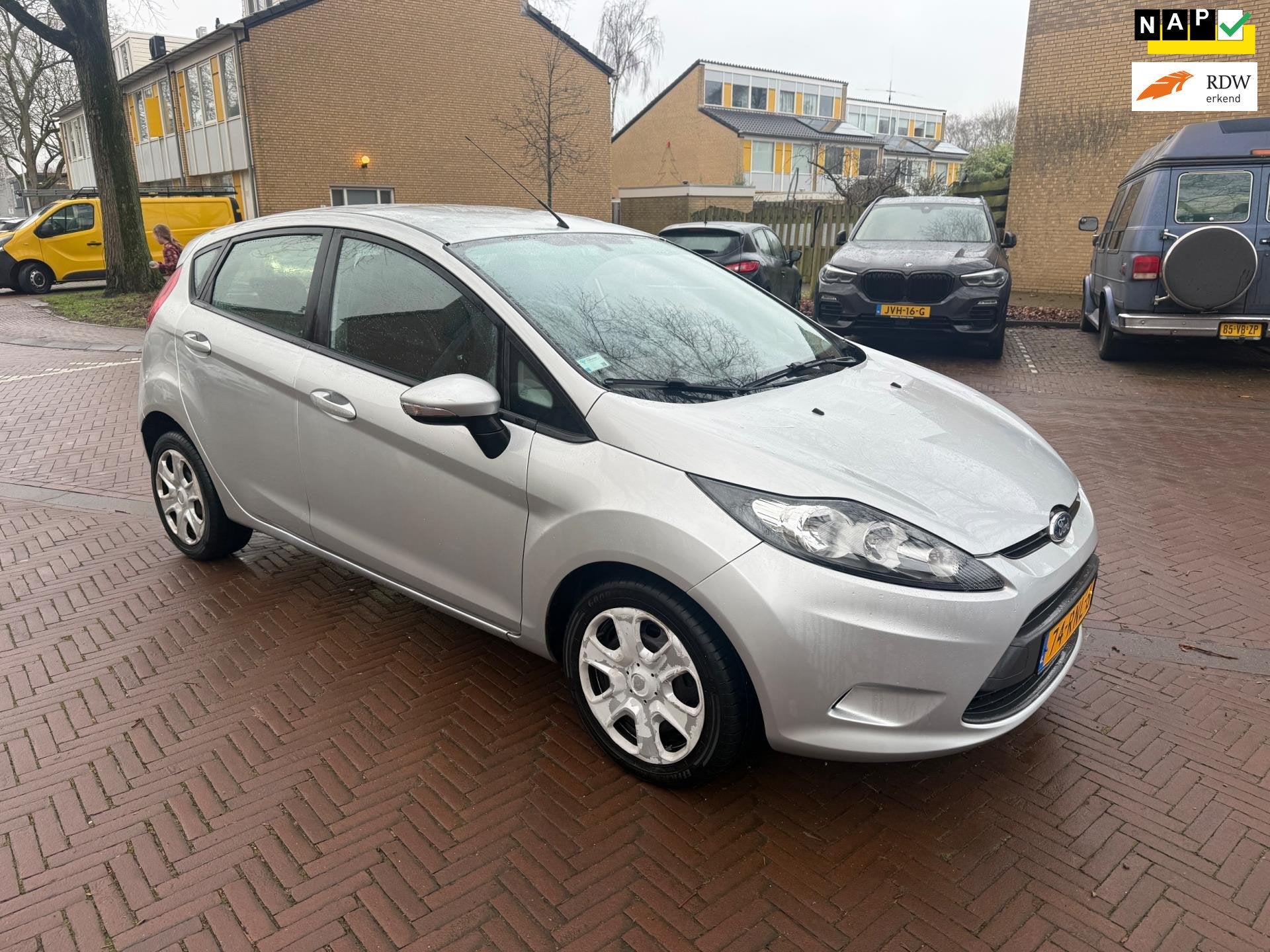 Ford Fiesta Mooie auto / 147.000 NAP / Airco / Leuke auto, Voorwielaandrijving, Euro 5, 1242 cc, 4 cilinders