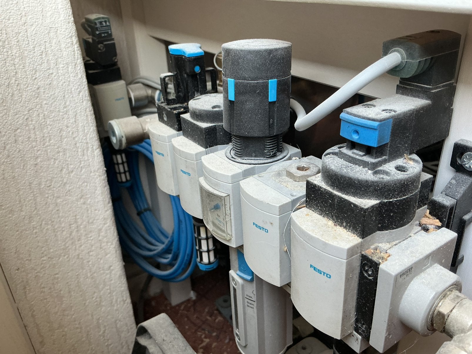 Airpress compressor 10L Festo RVS en Aansturing Digitaal, Doe-het-zelf en Verbouw, Minder dan 25 liter, Ophalen, Zo goed als nieuw