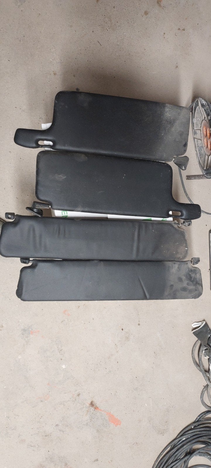 Zonnekleppen voor Citroën CX - set van 4 stuks, Auto-onderdelen, Ophalen of Verzenden, Gebruikt, Citroën