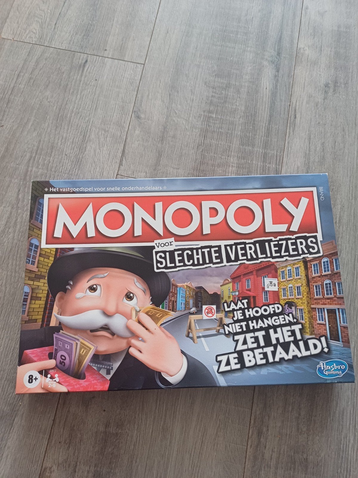 Spel Monopoly voor Slechte Verliezers, Een of twee spelers, Ophalen of Verzenden, Nieuw, Hasbro Gaming