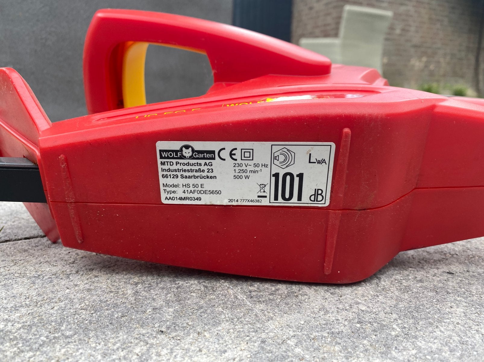 Wolfgarten HS 50 E, Ophalen, Zo goed als nieuw, Elektrisch