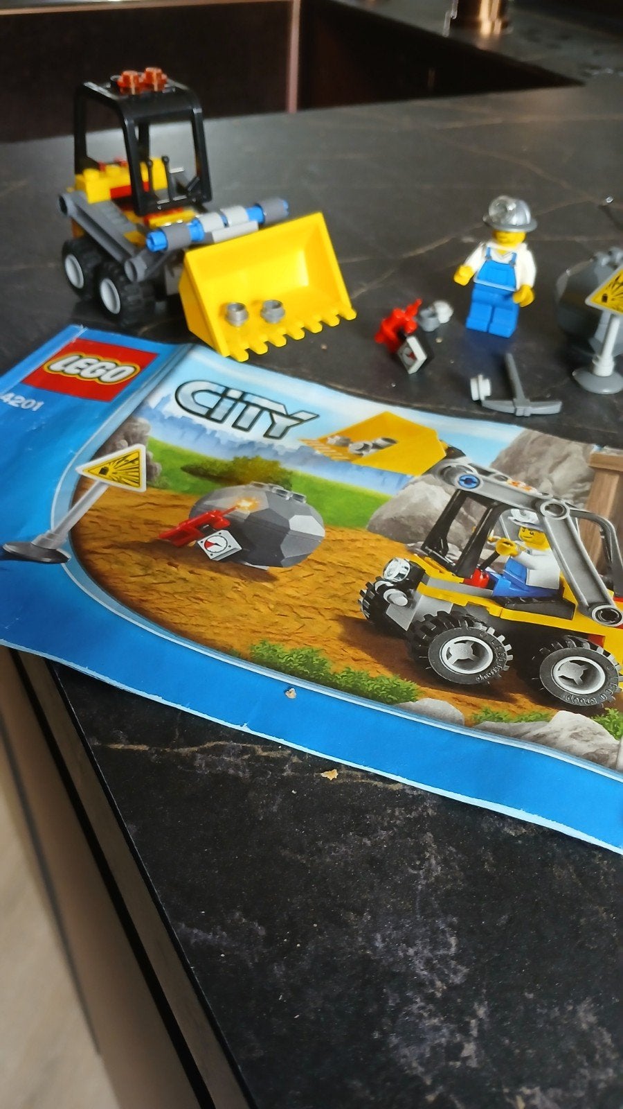 Lego City Bobcat (set 4201), Lego, Ophalen of Verzenden, Inclusief instructies, Complete set