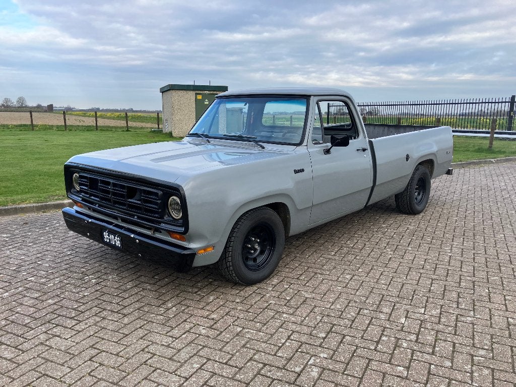 Dodge D100 1975, Auto's, Oldtimers, Bedrijf, Koplamp volledig LED, Lichtmetalen velgen, Dodge, LPG, Overige carrosserieën, Automaat