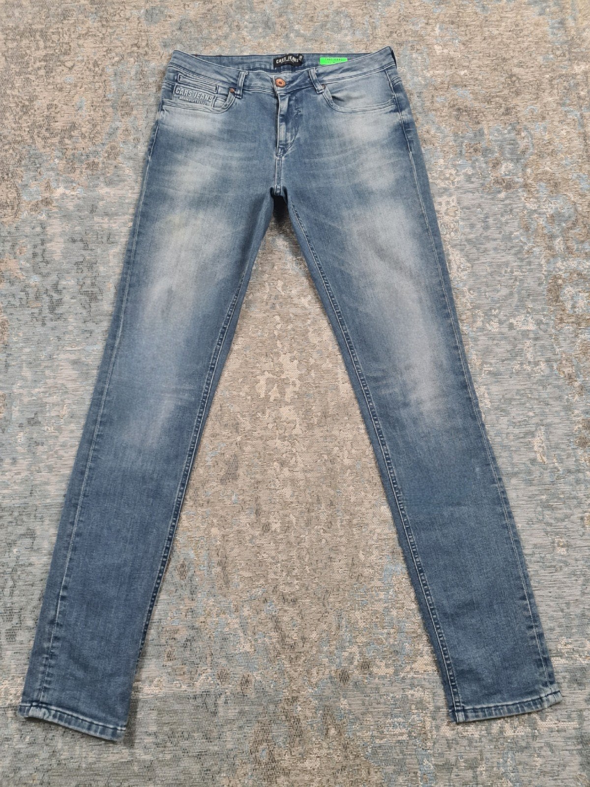 CARS Blast W32 L36 Slim STRETCH Bronno3236, Kleding | Heren, Blauw, W32 (confectie 46) of kleiner, Zo goed als nieuw, Generaal Vetterstraat 67, 1059 BT Amsterdam