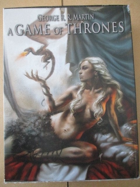 w0420 a game of thrones 1 t/m 12 in schuifdoos, Boeken, Meerdere stripboeken, Ophalen, Gelezen