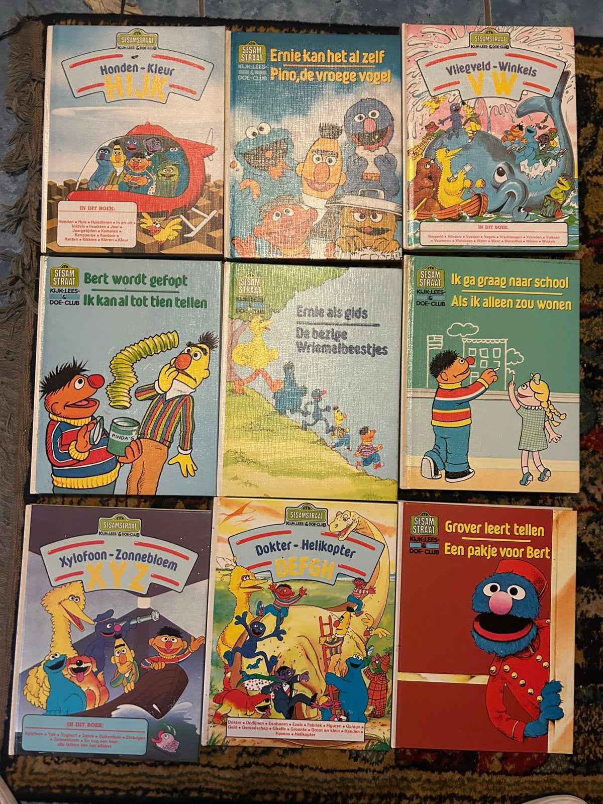 Sesamstraat Boeken Collectie - Diverse Verhalen, Boeken, Fictie algemeen, Jongen of Meisje, Voorleesboek, 4 jaar