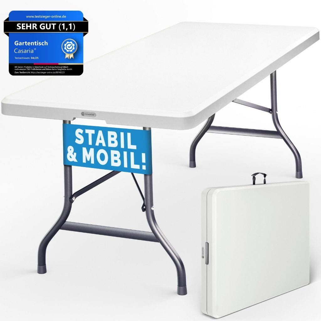 Campingtafel tuintafel eettafel klaptafel 183 cm GRTS BZRGD!, Campingtafel, Verzenden, Nieuw, Nvt