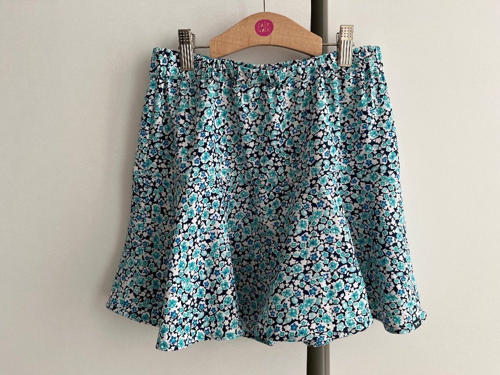 NIEUW WE Skort Rok met broekje eronder Blauw Groen 158, 164, WE, Meisje, Nieuw, Ophalen of Verzenden