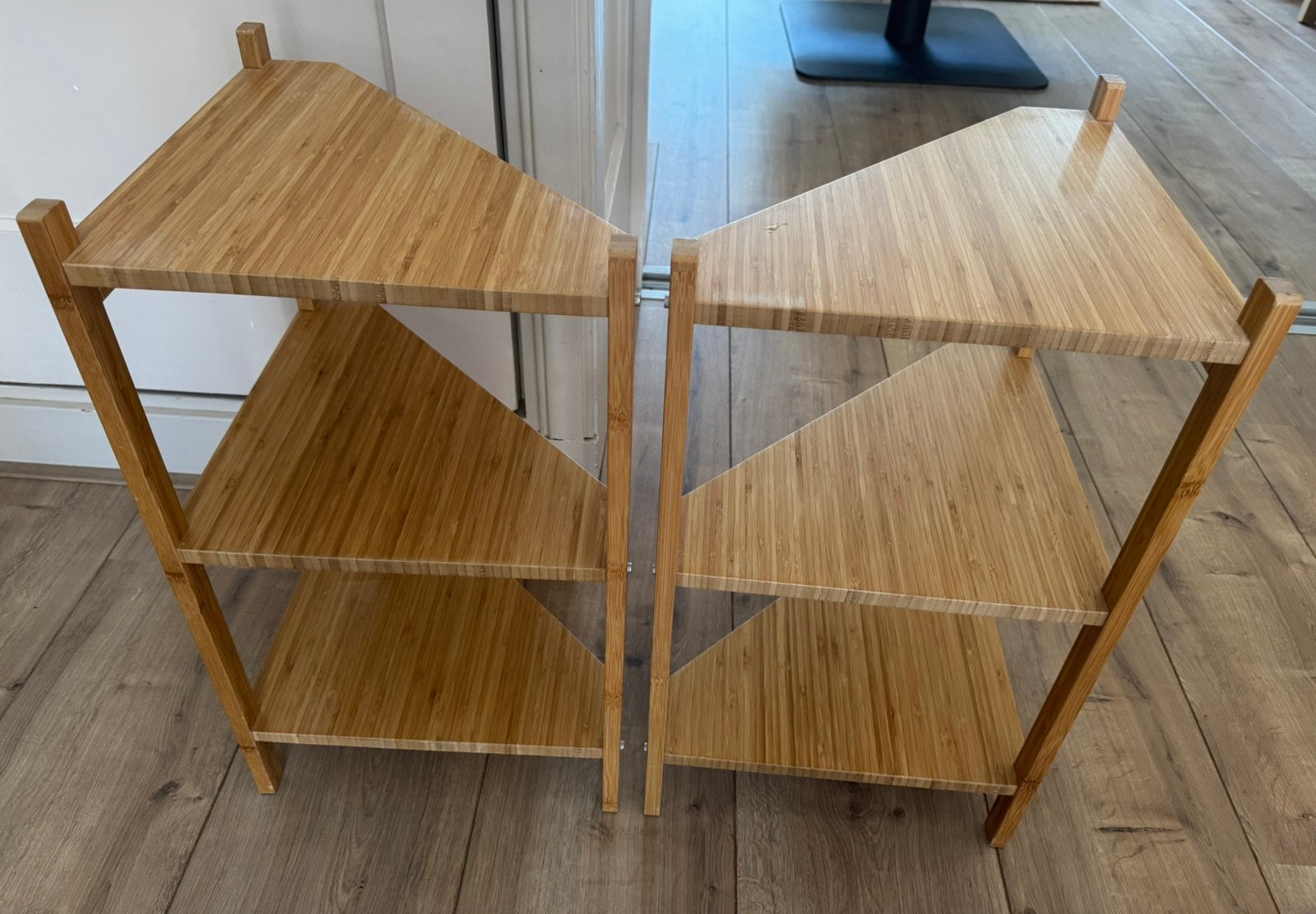 2 x IKEA RÅGRUND rekken, Huis en Inrichting, Badkamer | Badkamermeubels, Ophalen, Gebruikt, 50 tot 100 cm, Minder dan 100 cm