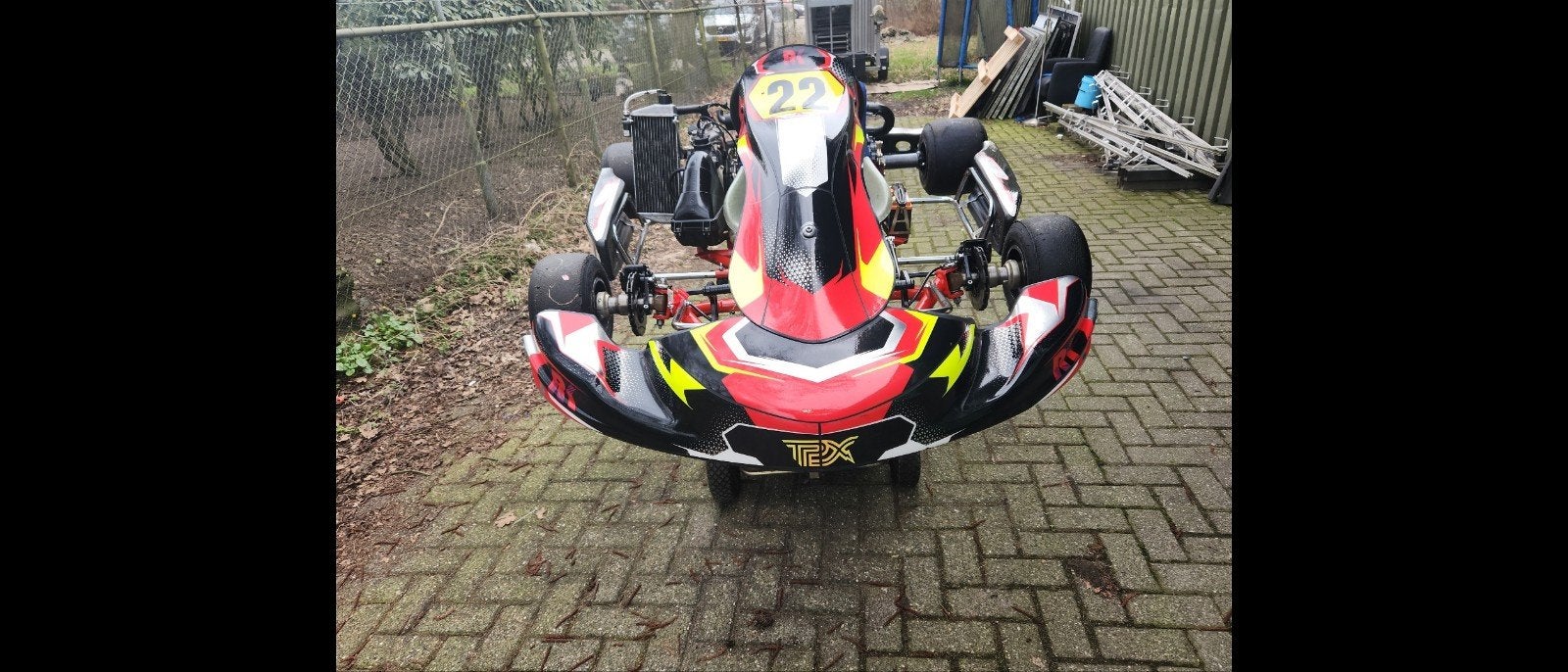 Parolin Kart met Rotax Max Senior 125cc - Slechts 8 uur!, Ophalen of Verzenden, Gebruikt, Kart