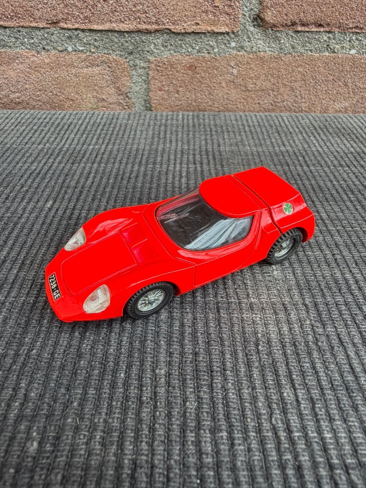 1:43 Dinky Toys 217 Alfa Romeo OSI Scarabeo, Hobby en Vrije tijd, Modelauto's | 1:43, Ophalen of Verzenden, Gebruikt, Auto, Dinky Toys