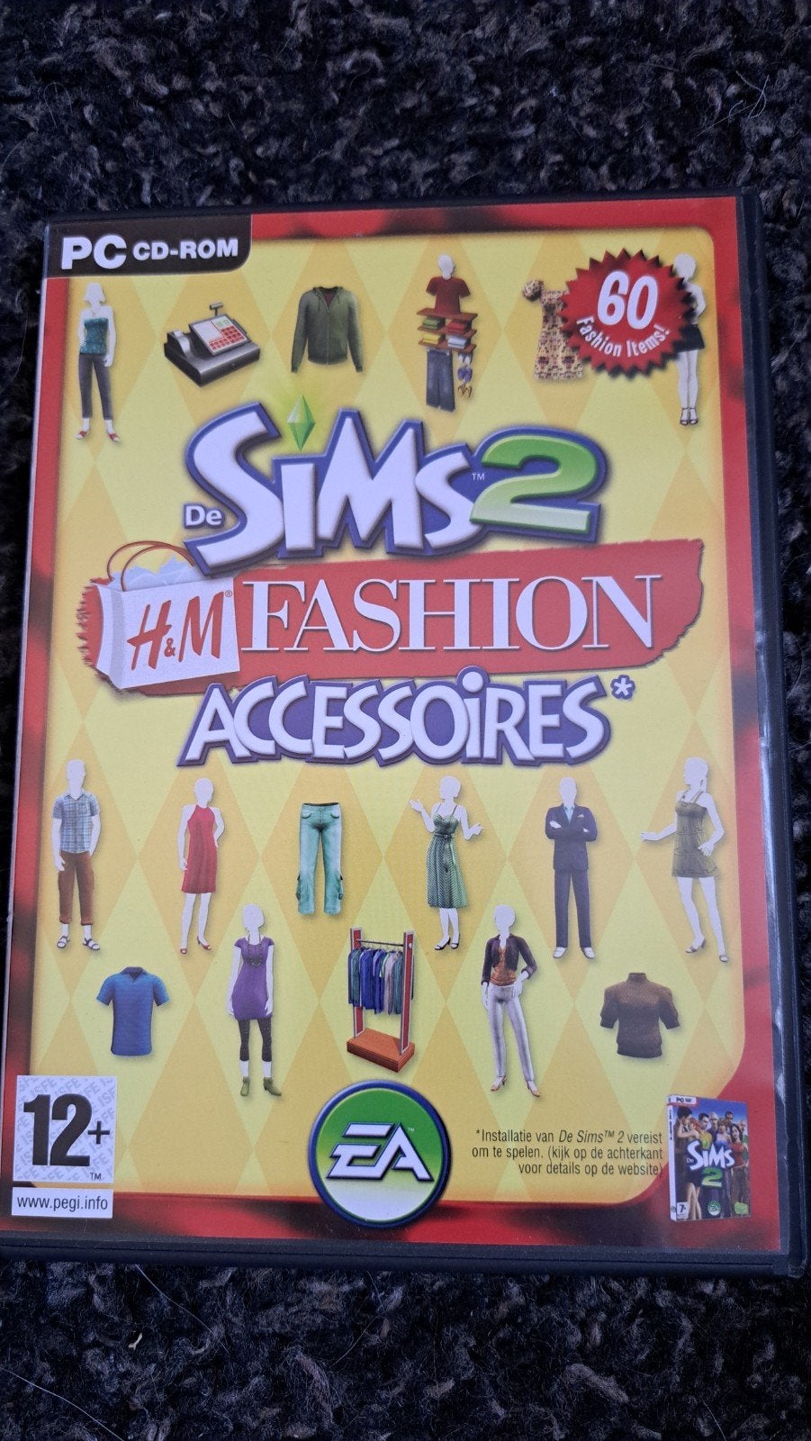 De Sims 2 H&M Fashion Accessoires PC CD-ROM, Gebruikt, 1 speler, Ophalen of Verzenden, Vanaf 12 jaar