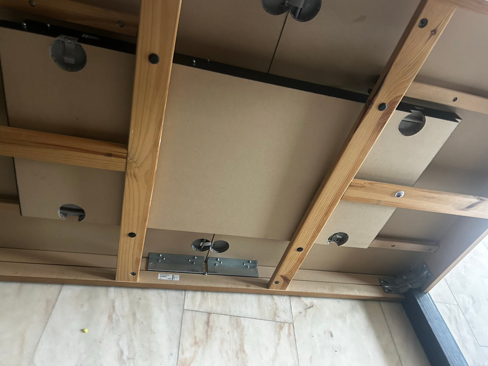 Uitschuifbare eettafel - Zwart, Huis en Inrichting, Tafels | Eettafels, Ophalen, Gebruikt, 100 tot 150 cm, 50 tot 100 cm