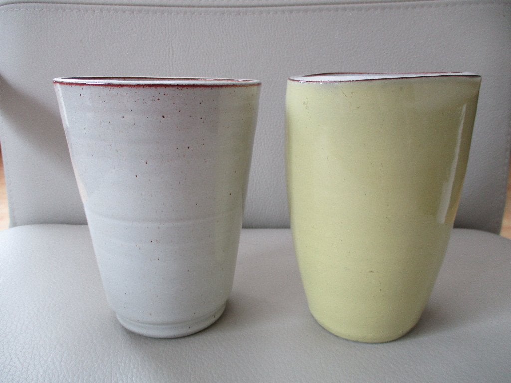 RAVELLI - vaas - keramiek - design, Gebruikt, Handgemaakt, Meerkleurig, 14 cm
