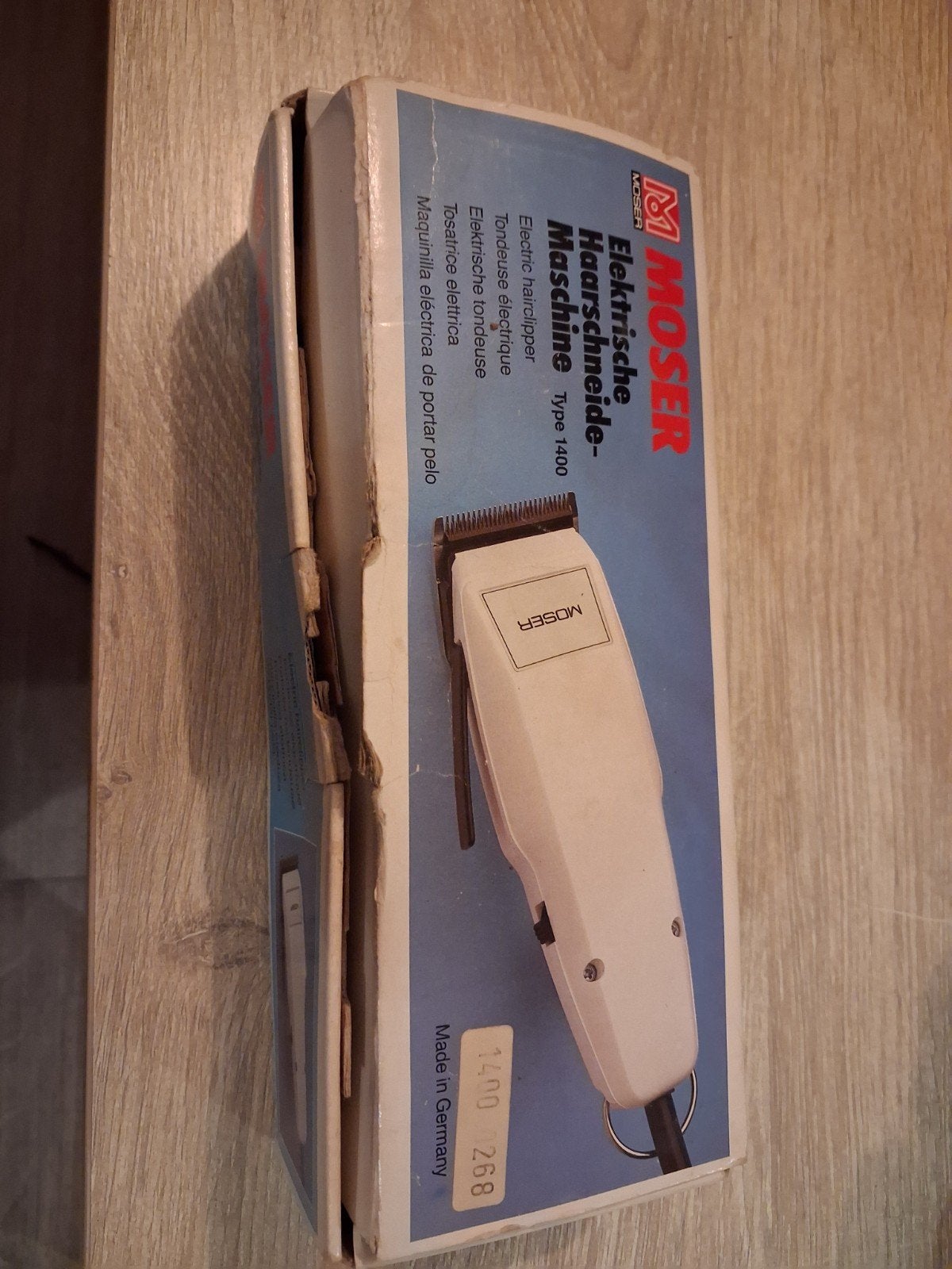 Moser Elektrische Haarsnijmachine Type 1400, Ophalen of Verzenden, Gebruikt, Haarverzorging