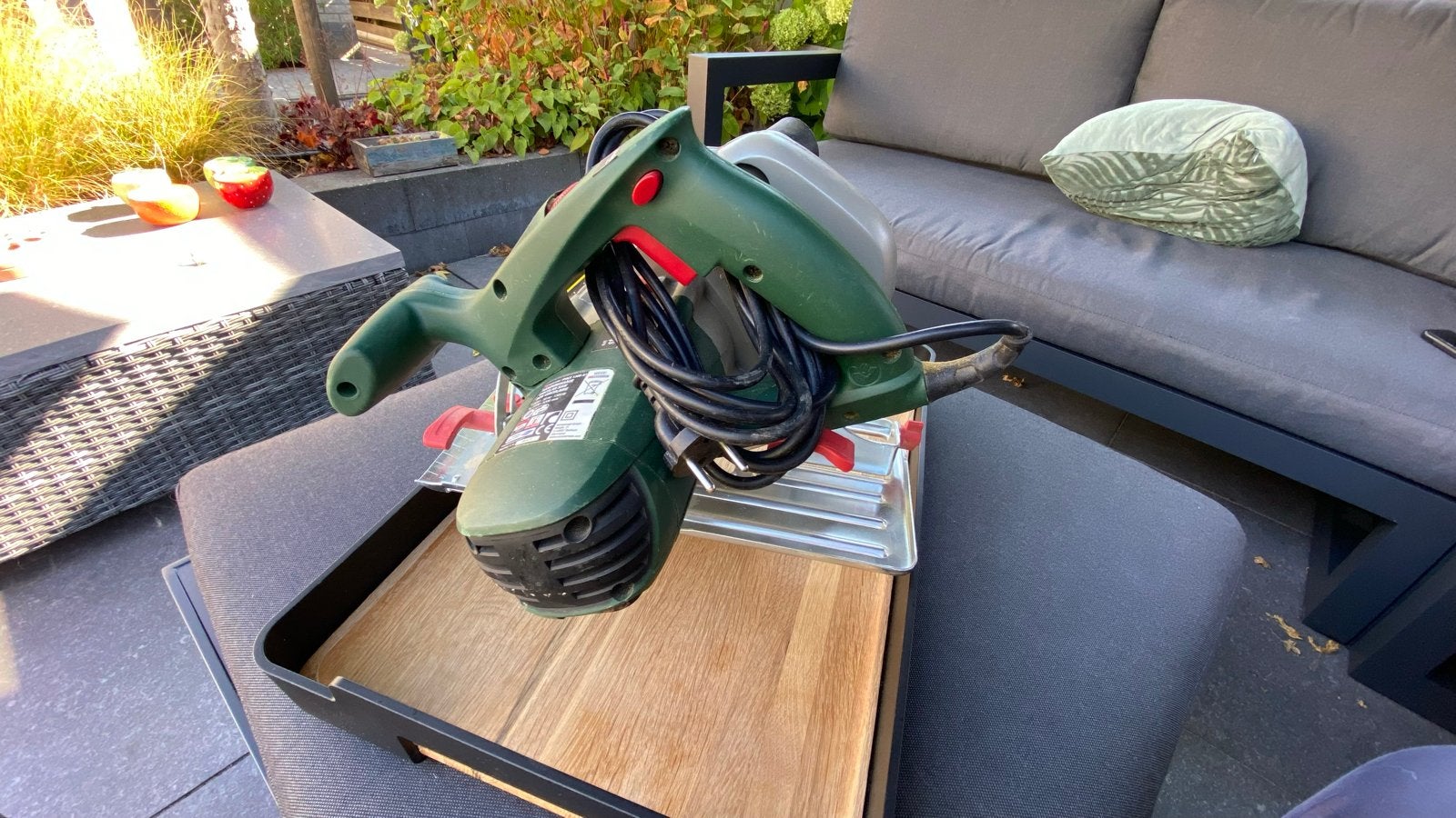 Parkside Cirkelzaag PHKS 1300 A1 - Zo goed als nieuw, Doe-het-zelf en Verbouw, Gereedschap | Zaagmachines, Cirkelzaag, 70 mm of meer