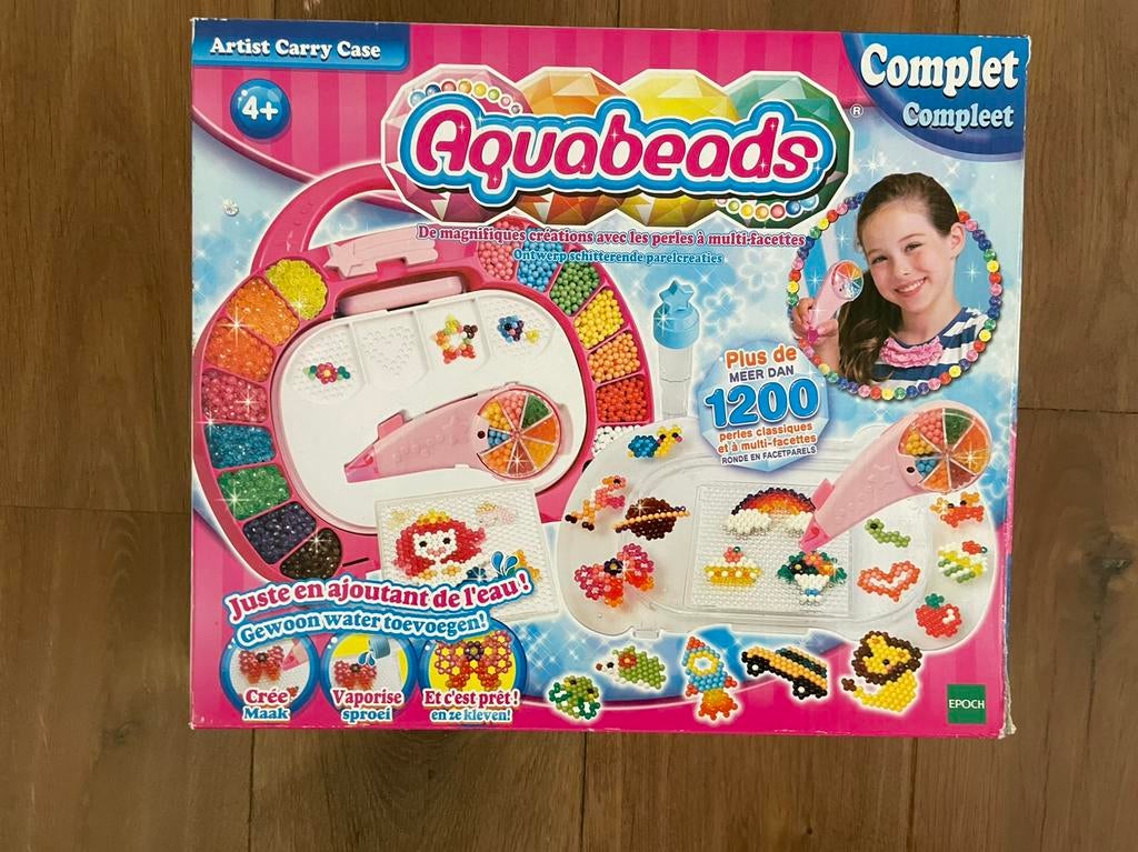 Aquabeads knutselset, Ophalen of Verzenden, Meer dan 50 stukjes, Gebruikt