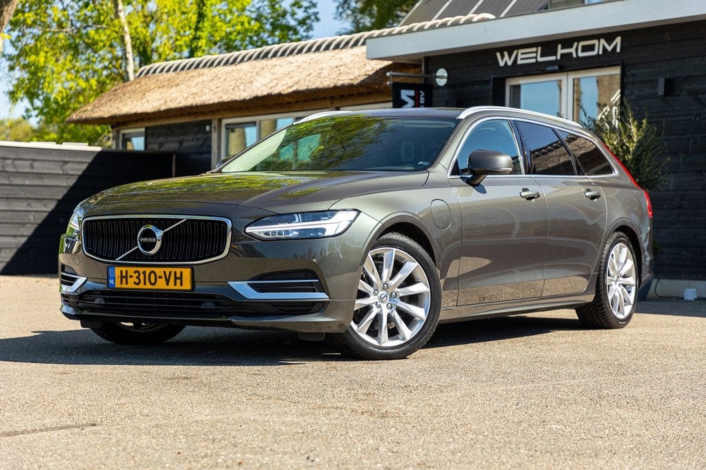 Volvo V90 2.0 T8 AWD Inscription I 91% I Btw I Luxe Leder I, Auto's, Volvo, Automaat, Automatische klimaatregeling, Euro 6, 4 cilinders