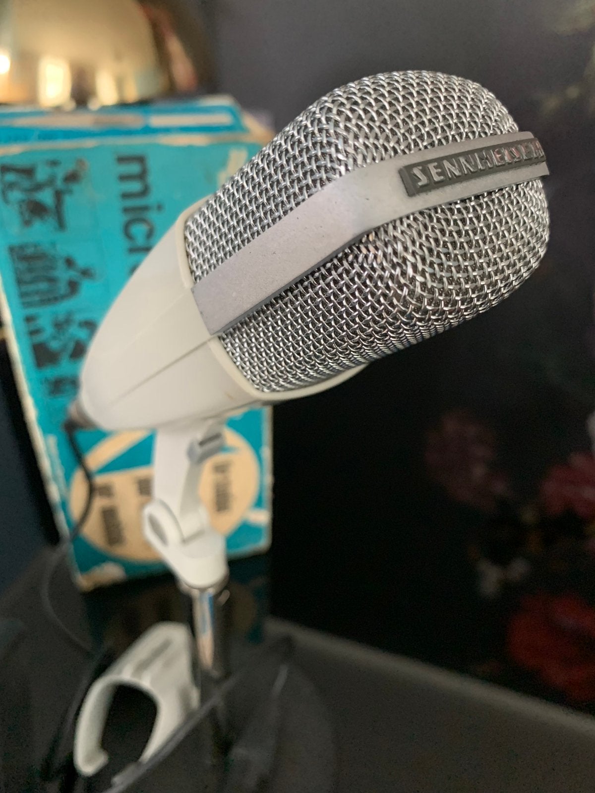 Vintage Sennheiser MD 421 N MD421N, Muziek en Instrumenten, Ophalen of Verzenden, Zo goed als nieuw, Studiomicrofoon