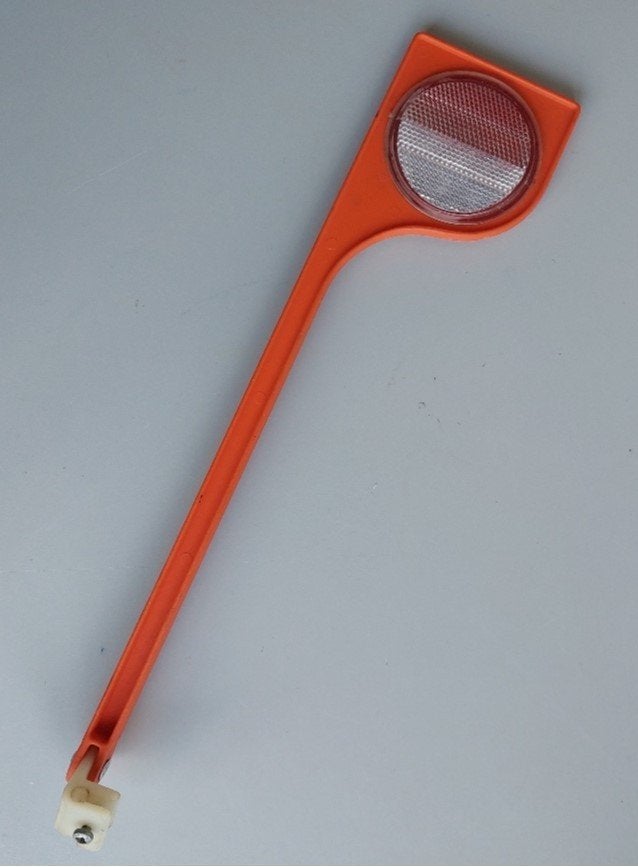 Afstandhouder met reflector 38 cm., Ophalen of Verzenden, Zo goed als nieuw