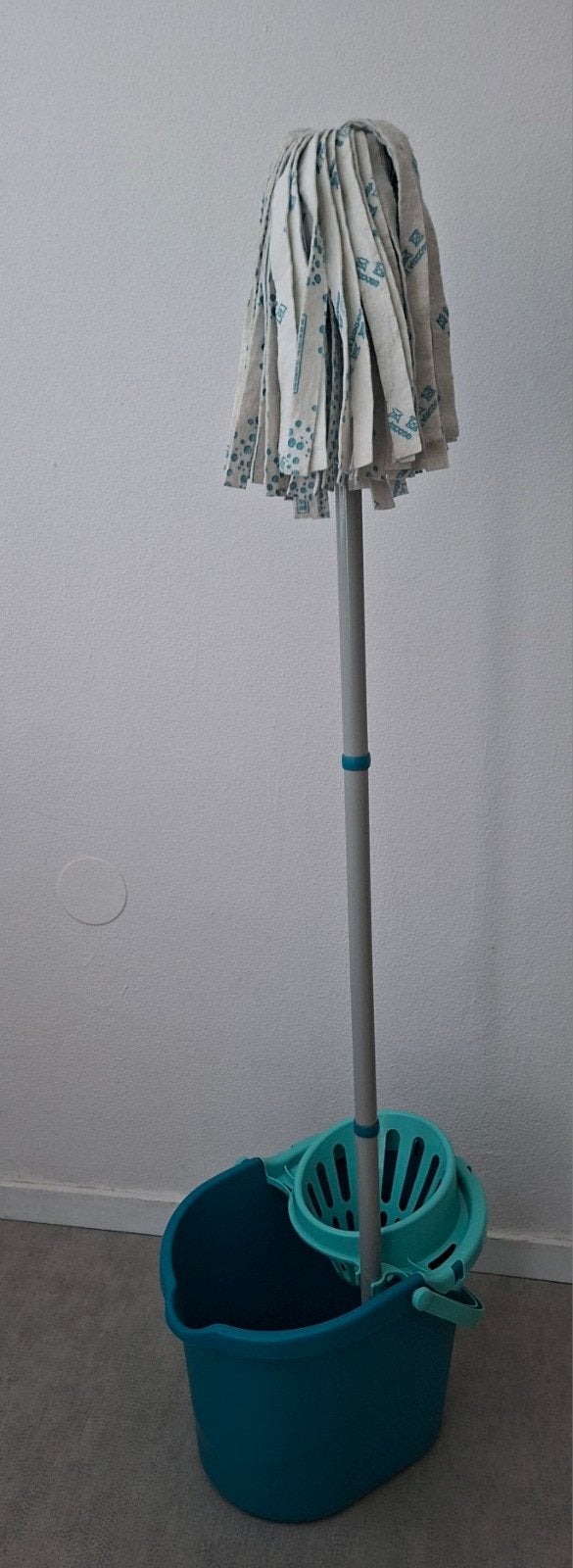 Leifheit classic mop met emmer, Ophalen, Dweilemmer, -bak, of -wagen