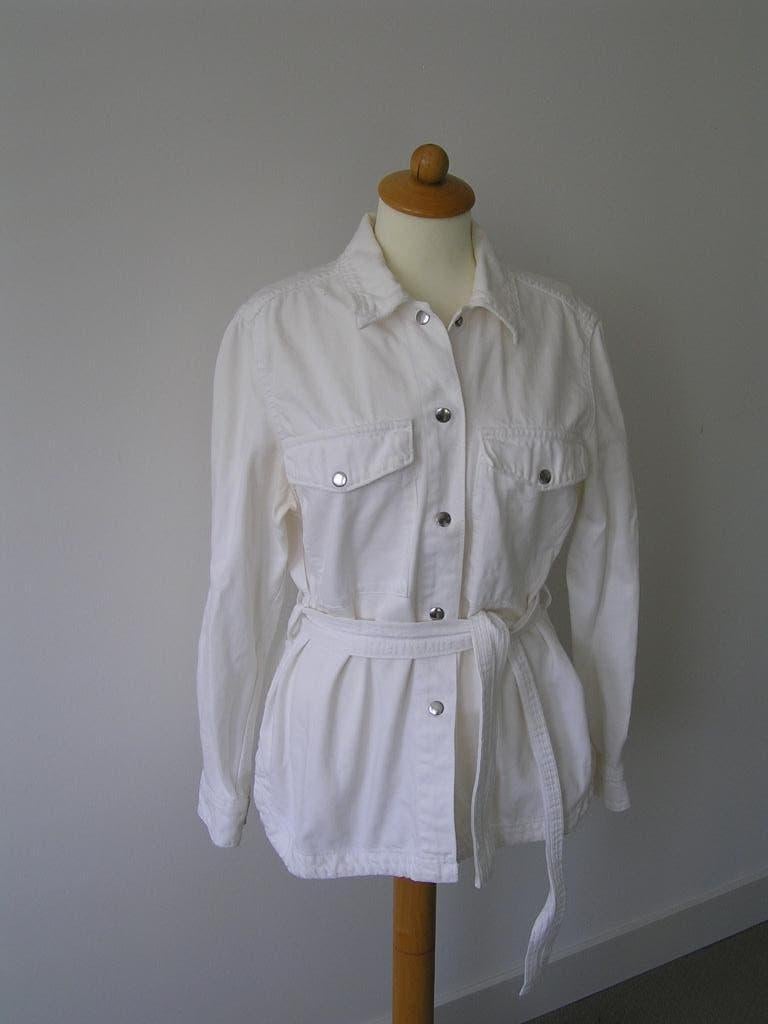 Oversized spijkerjack maat S., Nieuw, Ophalen of Verzenden, Jasje, Maat 36 (S)