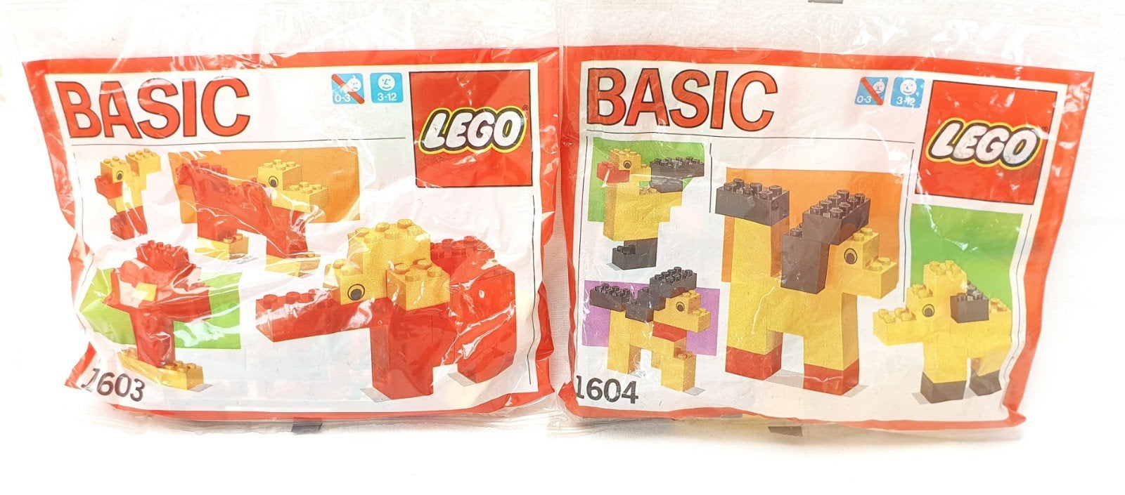 Lego Basic Huisdieren in zakje Geseald Nr. 1603 & 1604 Nieuw, Ophalen of Verzenden, Nieuw