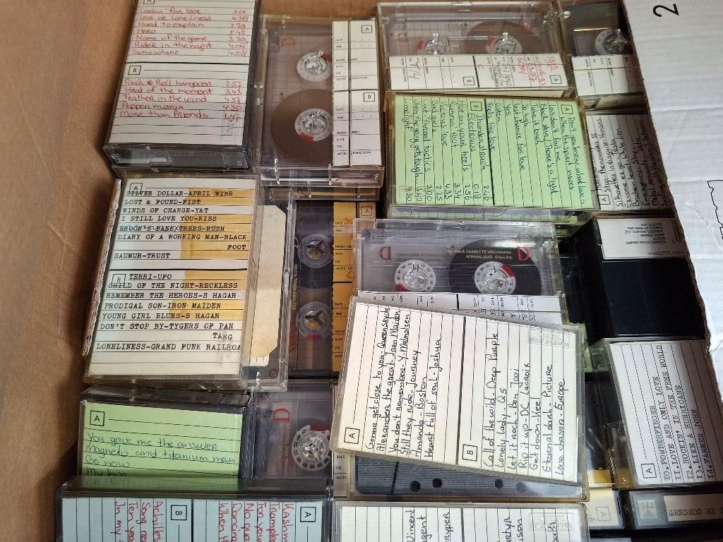 Cassettebandjes TDK Rock & Roll, Cd's en Dvd's, Ophalen, Zo goed als nieuw, Voorbespeeld, Rock en Metal