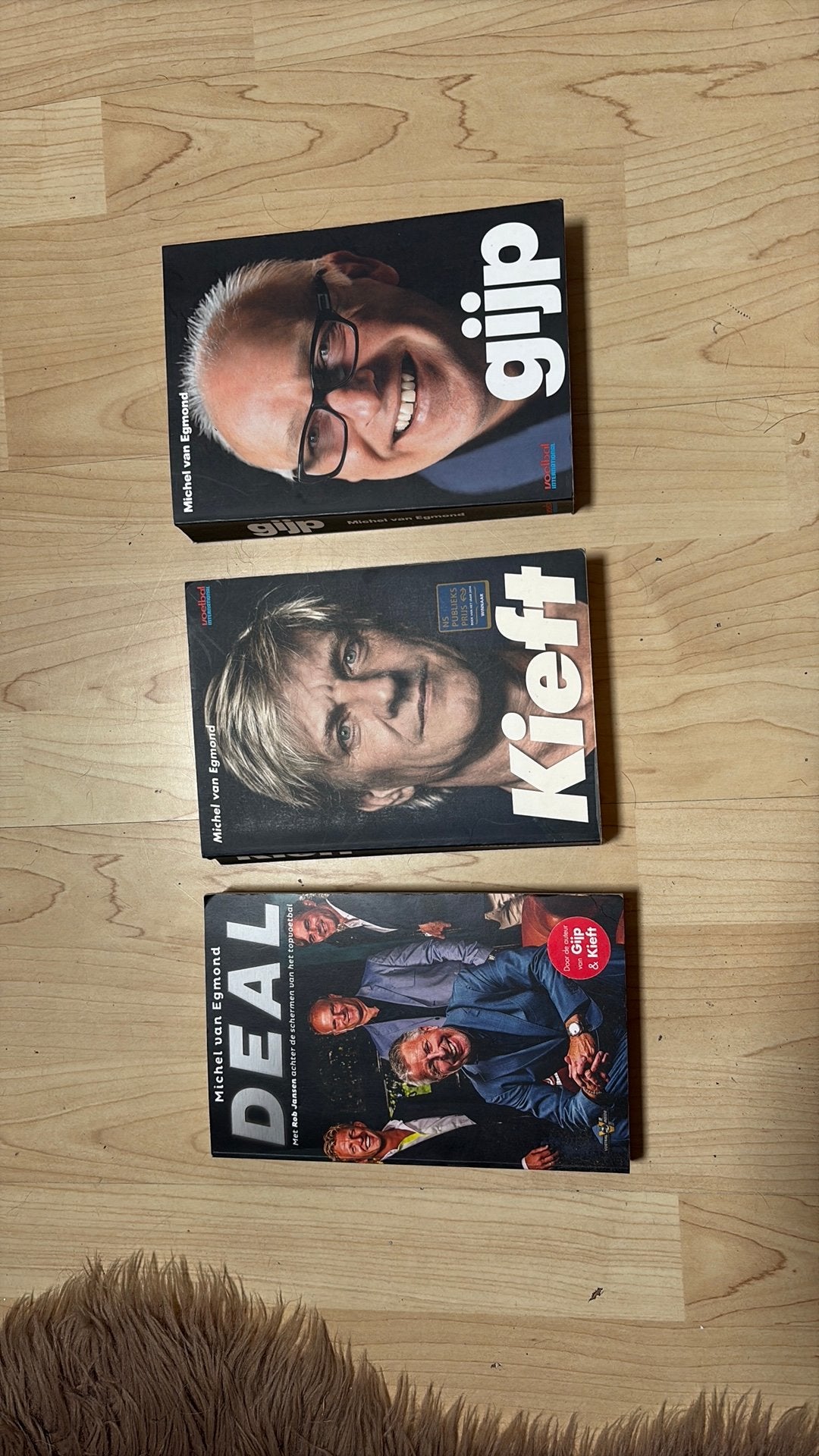 Boeken Michel van Egmond: Gijp, Kieft, Deal, Michel van Egmond, Ophalen of Verzenden, Zo goed als nieuw, Balsport