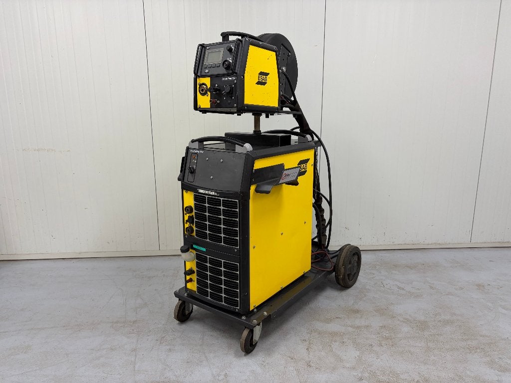 Esab Aristomig 400 mig/mag puls lasapparaat WTGK 400V, Ophalen of Verzenden, Gebruikt, 250 ampère of meer, Co2