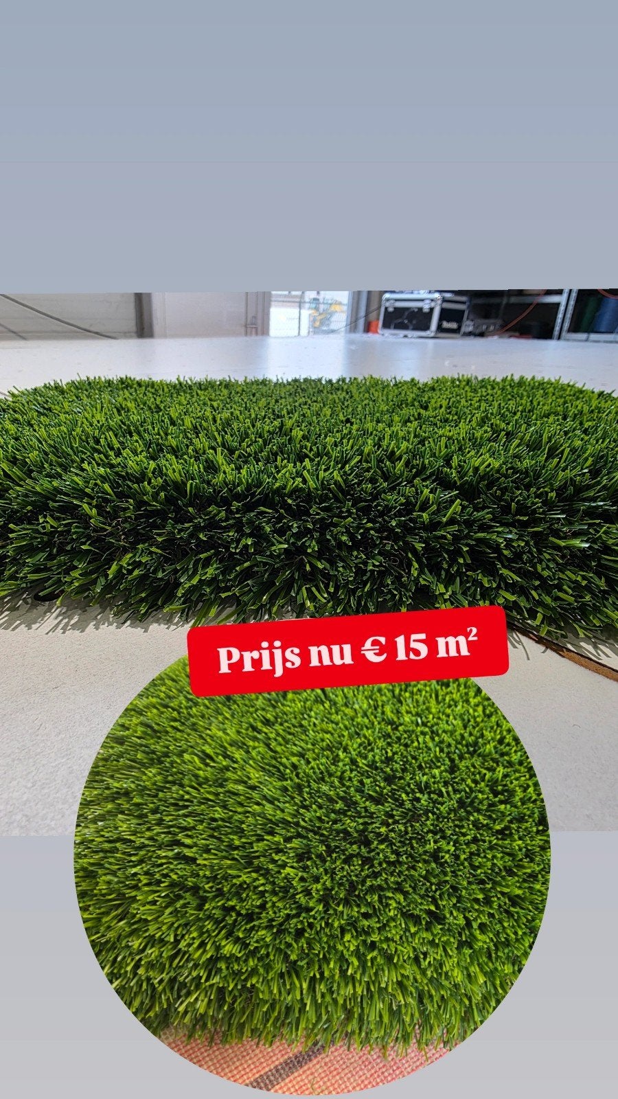 Foto 2 van OPRUIMING KUNSTGRAS VOOR UW TUIN