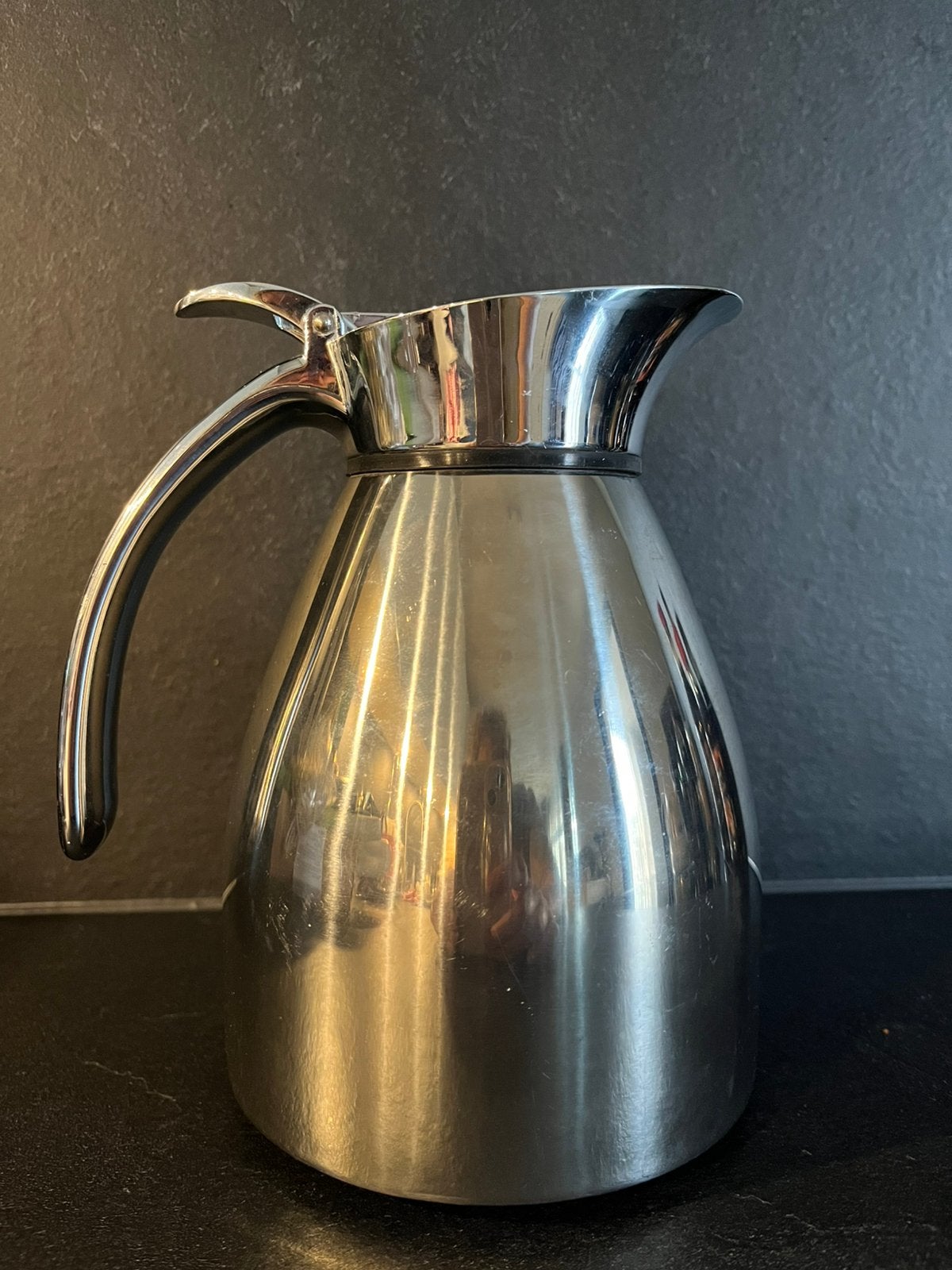 HOVAC thermaskan 0,6 liter RVS (zgan), Ophalen of Verzenden, Zo goed als nieuw