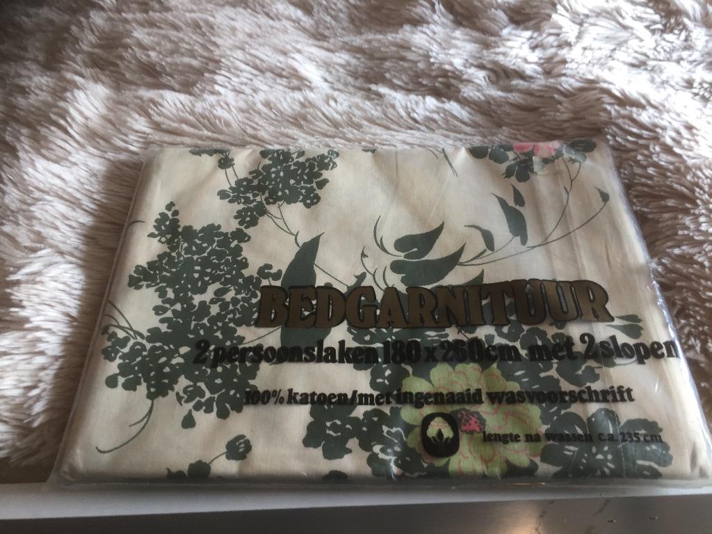 Laken met 2 slopen, Ophalen, Overige kleuren, Hoeslaken of Sloop, Nieuw