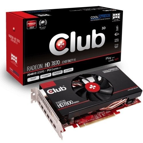 Club 3D Radeon HD 7870 Eyefinity 6 [K469] 17-8, AMD, DisplayPort, Ophalen of Verzenden, PCI-Express 5
