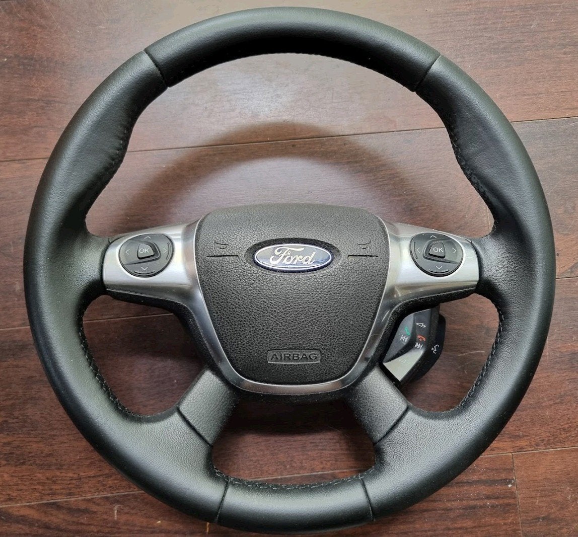 Ford focus & Transit Connect L2 lederen stuur heel netjes, Ophalen of Verzenden, Ford