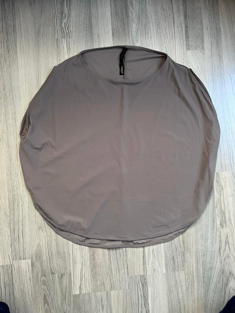 10 days trafelstof shirt, Maat 38/40 (M), Bruin, Ophalen of Verzenden, Zo goed als nieuw