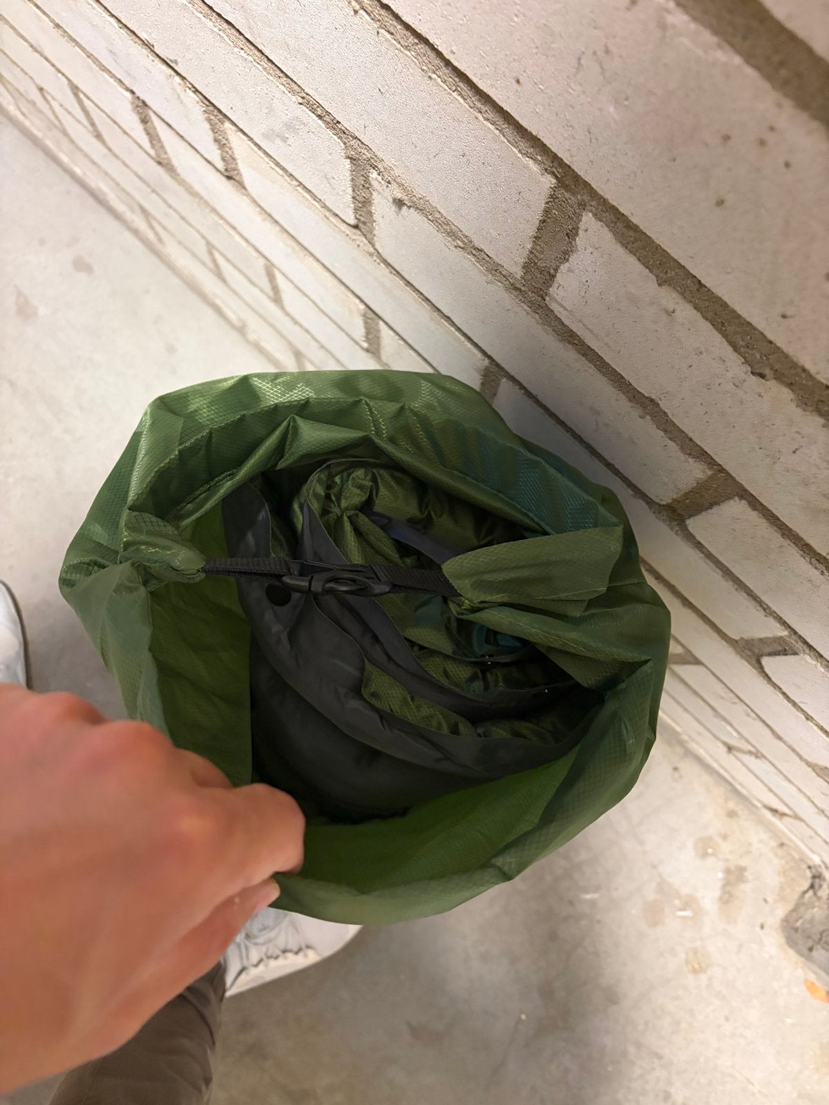 Clostnature Zelfopblaasbaar Camping Matras, Ophalen, Gebruikt, 1-persoons