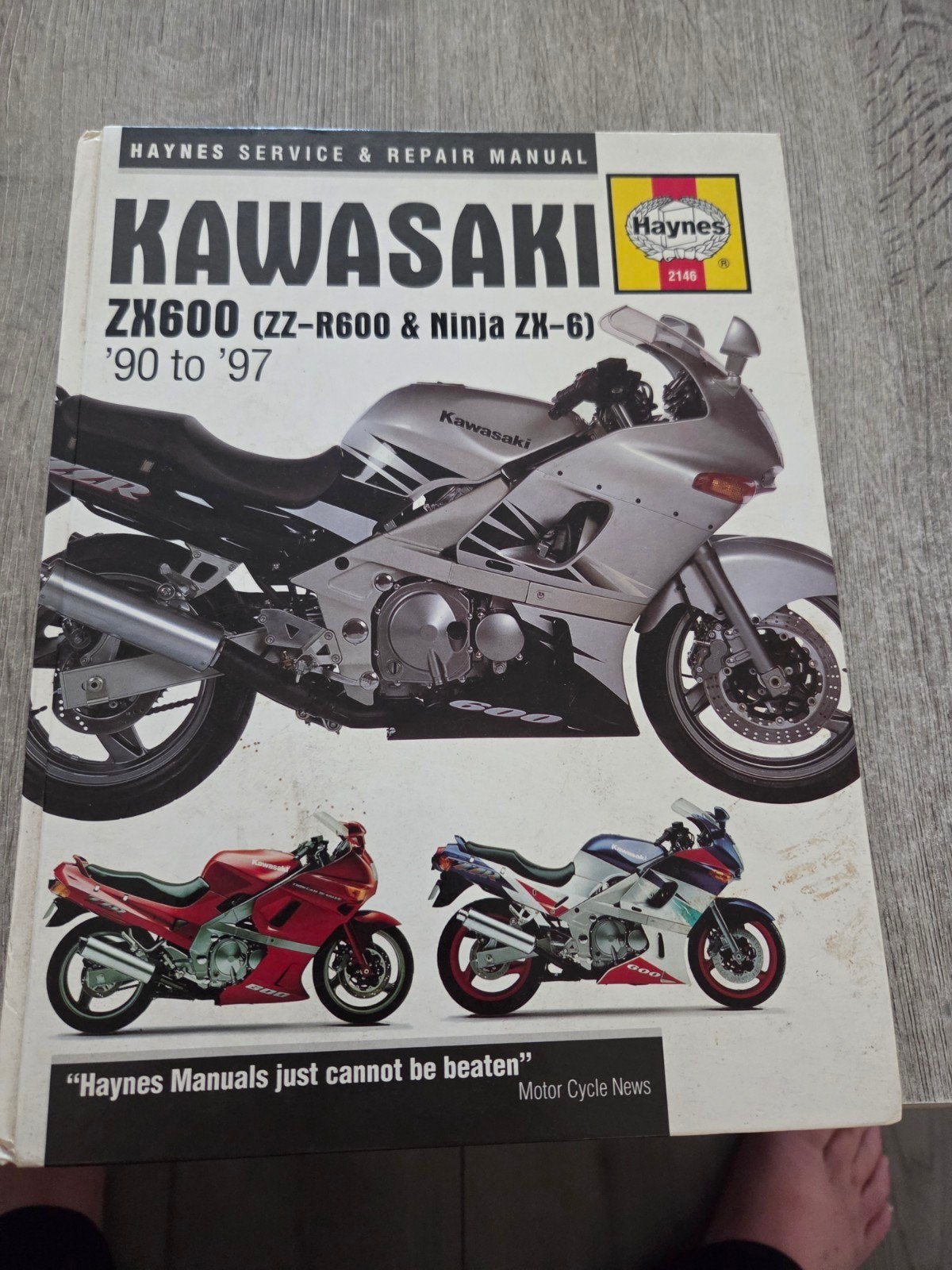 Haynes Werkplaatshandboek Kawasaki ZX600 ZZ-R600 & Ninja, Ophalen of Verzenden