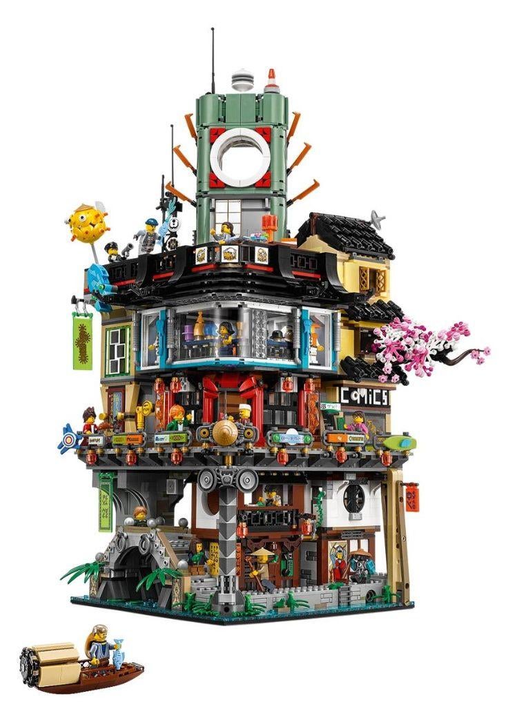 Lego NINJAGO City | 70620 | ZGAN & compleet!, Kinderen en Baby's, Speelgoed | Duplo en Lego, Lego, Ophalen of Verzenden, Zo goed als nieuw