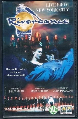 videoband Riverdance - VHS, Alle leeftijden, Ophalen, Zo goed als nieuw, Tv-serie of Tv-programma
