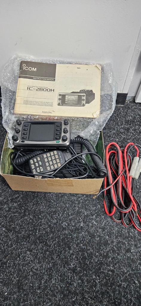 Icom IC 2800H 70/2 .super goede ontvanger/zender, Ophalen, Zo goed als nieuw, Zender en Ontvanger