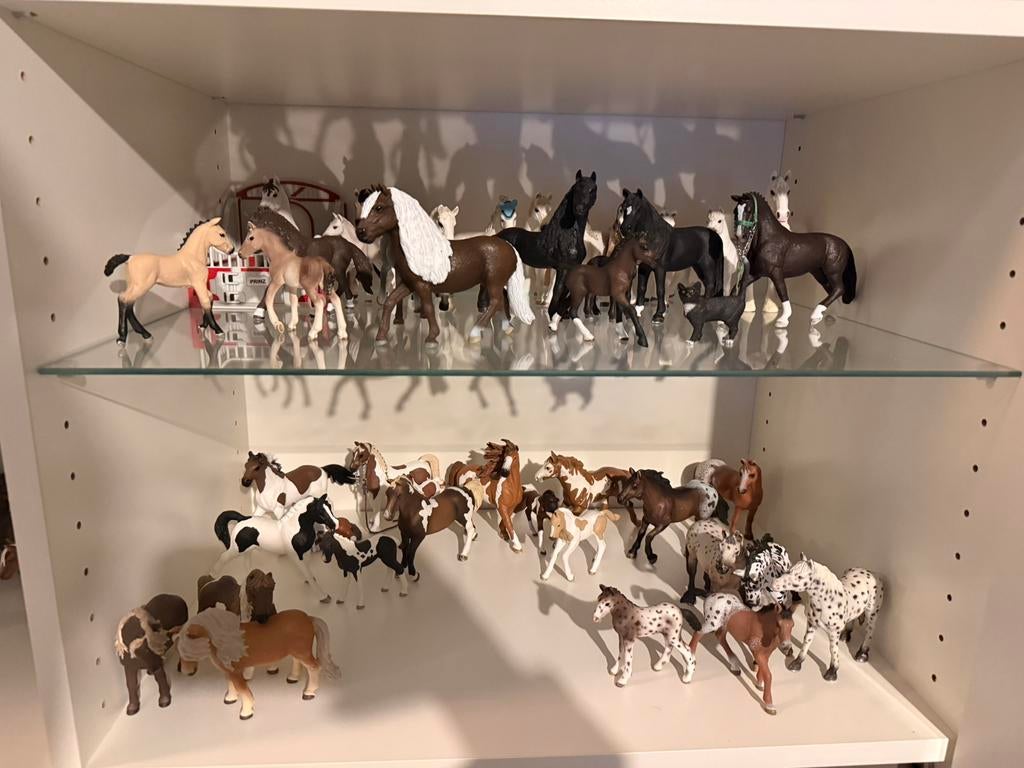 Schleich paarden te koop, Ophalen of Verzenden, Zo goed als nieuw, Paard, Beeldje of Figuurtje