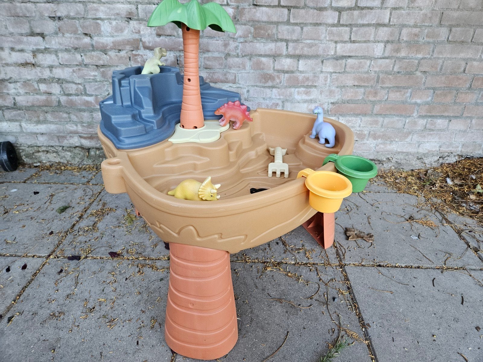 Step2 Dino Zand- en Watertafel met Accessoires, Ophalen, Gebruikt
