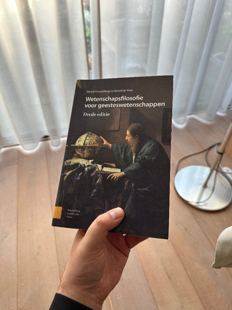 Wetenschapsfilosofie voor Geesteswetenschappen 3e Editie, Wijsbegeerte of Ethiek, Ophalen of Verzenden, Zo goed als nieuw, Michiel Leezenberg