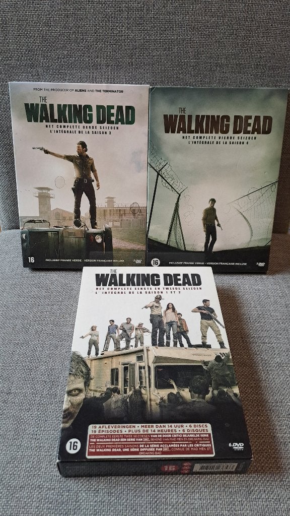 The walking dead (S1 t/m S4), Engels, Vanaf 16 jaar, Nederlands, Fantasy