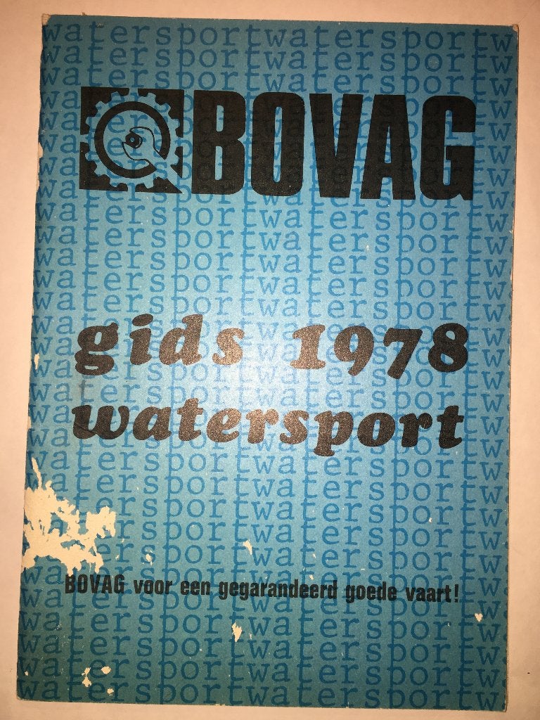3x brochures folders Nauticring 1979 + BOVAG Watersport 1978, Boeken, Ophalen of Verzenden, Zo goed als nieuw, Boot