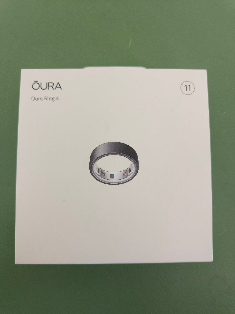Oura ring 4 - stealth size 11, Oura, Zwart, IOS, Ophalen of Verzenden