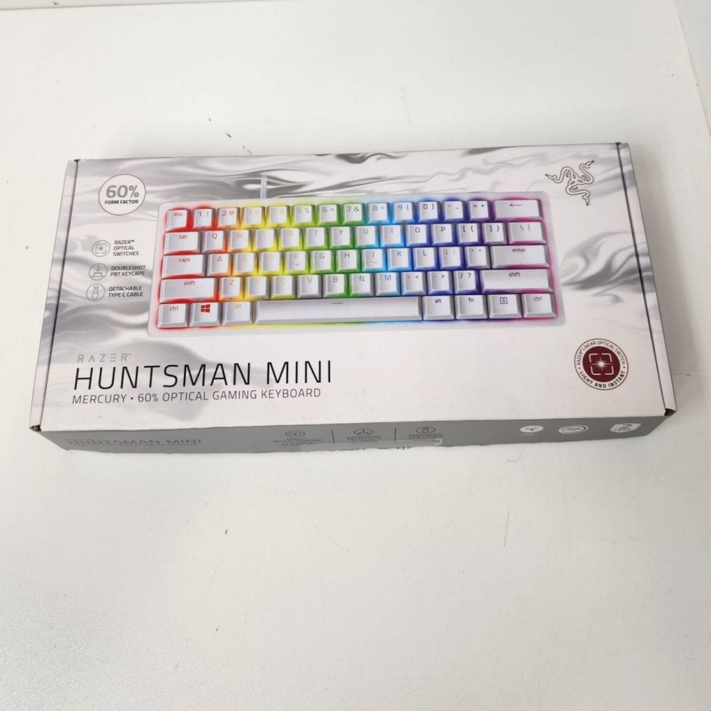 Razer Huntsman Mini 60% Mercury | Nieuw, Razer, Gebruikt, Support@razer.com, Razer Inc.,
9 Pasteur,
Irvine, CA 92618,
United States